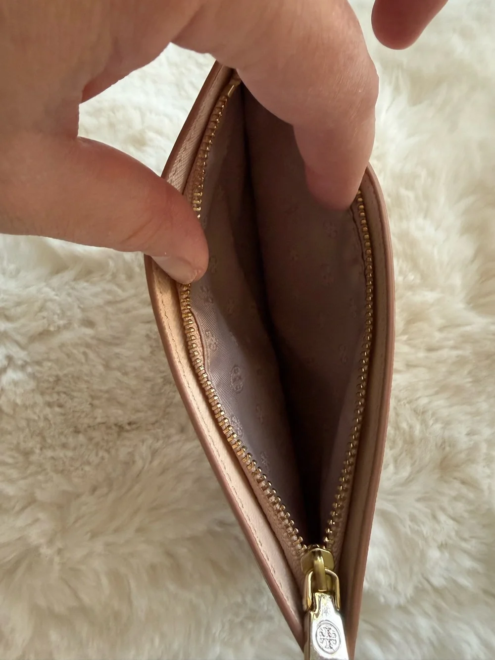 Tory Burch compact saffiano